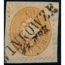 ÖSTERREICH 1864 15kr, WINKOWZE (Km) Attraktiv!