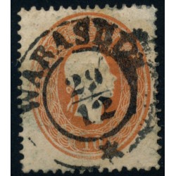 ÖSTERREICH 1861 10kr, WARASDIN (Ks) Attraktiv!