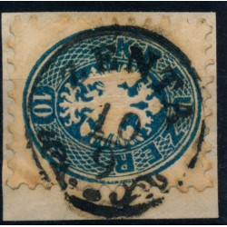 ÖSTERREICH 1864 10kr, ZENTA (Ws) Mü:10P! Schön!