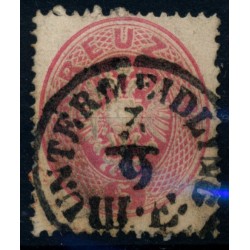 ÖSTERREICH 1863 5kr, UNTERMEIDLING (Wv) Mü:35P!