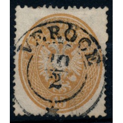 ÖSTERREICH 1863 15kr, VERÖCE (Ks) Schön!