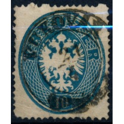 ÖSTERREICH 1863 10kr, VUKOVÁR (Ks) Schön!