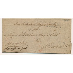 ÖSTERREICH 1841 Brief (Inhalt) TABOR (B) nach BECHIN. Sehr schön und attraktiv!