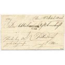 ÖSTERREICH 1847 Brief (Inhalt) NIKOLSBURG (M) nach WIEN. Schön!