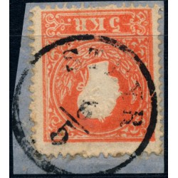 ÖSTERREICH 1858 5kr, Type II. STEYR (Oö) Schön!