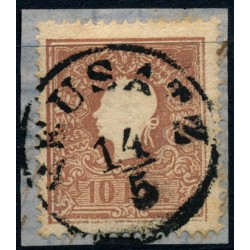 ÖSTERREICH 1858 10kr, Type II. NEUSATZ (ws) Schön!
