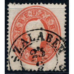 ÖSTERREICH 1861 5kr, SZALABÉR (Tb) Mü:10P! Schön!