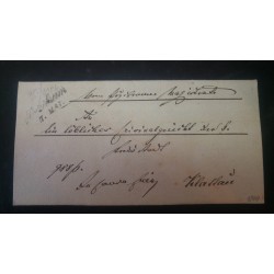ÖSTERREICH 1844 Brief aus PRZIBRAN (B) nach KLATTAU. Schön, attraktiv!