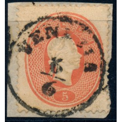 LOMBARDEI-VENETIEN 1861 5sld. VENEZIA. Schön!