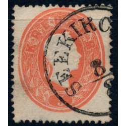 ÖSTERREICH 1861 5kr, ÜBERFÄRBT! SEEKIRCHEN (S) Mü:70P!