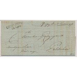 ÖSTERREICH 1850 Brief (Inhalt) PREISLISTE, LEUTOMISCHL (B) nach POLITSCHKA.