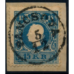 ÖSTERREICH 1858 15kr, Type II. PANCSOVA (Bm) Sehr schön!