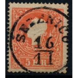 ÖSTERREICH 1858 5kr, Type II. ZENTRIERT! SEBENICO (Dalmatien) Schön!