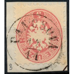 ÖSTERREICH 1864 5kr, PANCSOVA (Bm) Schön!
