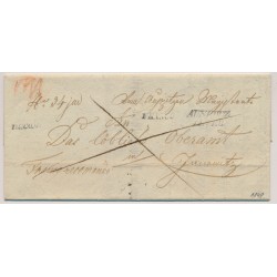 ÖSTERREICH 1848 Brief (Inhalt) AUSPITZ+RECOM.+FRANCO Stempeln. Schön!