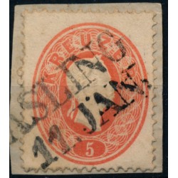 ÖSTERREICH 1861 5kr, ASLING (Kr) Schön!