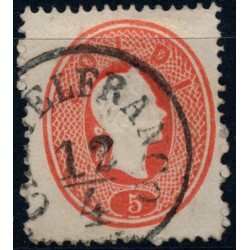 LOMBARDEI-VENETIEN 1861 5sld. Schöne Farbe! CASTELFRANCO Schön!
