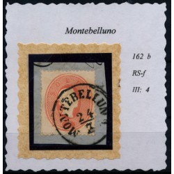 LOMBARDEI-VENETIEN 1861 5sld. ZENTRIERT! MONTEBELLUNA. Schön!