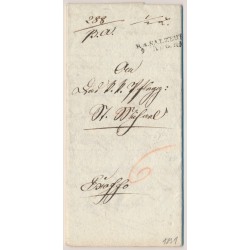 ÖSTERREICH 1831 Brief (schönen Inhalt) SALZBURG. '6' Postvermerk! Sehr schön!
