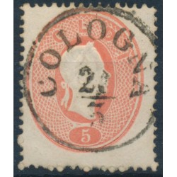 LOMBARDEI-VENETIEN 1861 5sld. COLOGNA. Noch ungewaschen, Originalgummi! Schön!