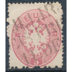 ÖSTERREICH 1863 5kr, JLLIR./FEISTRITZ (Kr) Mü:20P!