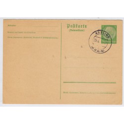 ÖSTERREICH 1941 5pfg KARTE mit ASSLING (Kr) Stempel