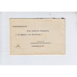 BOSNIA 1914 6+3+1h BRIEF, SARAJEVO nach GRAZ.