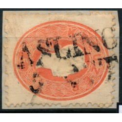ÖSTERREICH 1861 5Kr, ASLING (Kr) Schön!