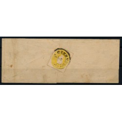 ÖSTERREICH 1862 2Kr, ZEITUNGSSCHLEIFE mi CZERNOWITZ (BUKOWINA) nach SUCZAWA.