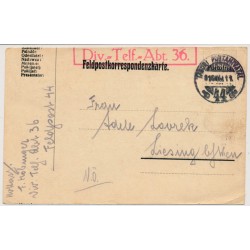 ÖSTERREICH 1916 Schöne FELDPOSTKARTE!