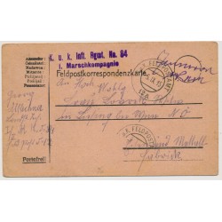 ÖSTERREICH 1915 Schöne FELDPOSTKARTE!