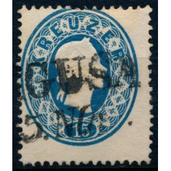Ö 1861 15Kr, stark verzähnt! RAGUSA (Dalmatien) schön!