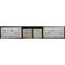 1850 2Marke:9kr, HP, Type III. und 9kr, MP, Type III. Beide mit FEHLER im Datum
