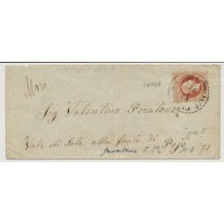 Österreich 1878 5kr, Briefkuvert mit K.K.POST AMBULANCE Stempel. Interessant!