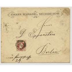 Österreich 1877 2kr, Korr-Karte SATTEL (B) Kl:30Punkte! Nach NACHOD.