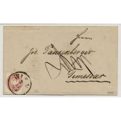 Österreich 1866 5kr, Brief WIEN nach UNGARN (TEMESVÁR) Schön!
