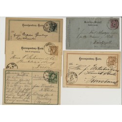 Österreich 188.- 5Stk. Sendungen TIROL! Interessantes Lot!