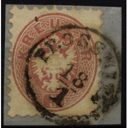 Österreich 1864 5kr, PROSSNITZ (M)
