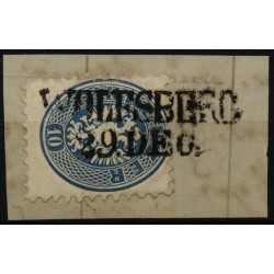 Österreich 1864 10kr, WOLFSBERG (K)