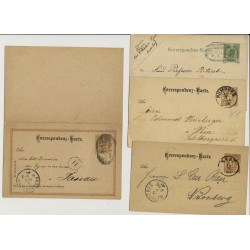 Österreich 188.- 4Stk. Sendungen! Interessantes Lot!