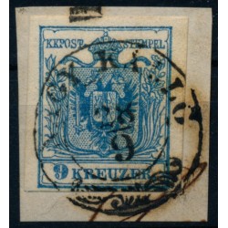 Österreich 1850 9kr, MP, Type III. NAGY KÁLLÓ (Ungarn)
