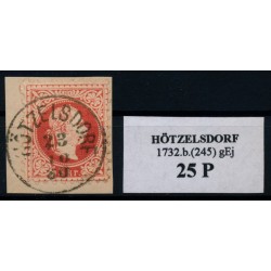 Österreich 1867 5kr, HÖTZELSDORF (Nö) Kl:25Punkte! Schön!