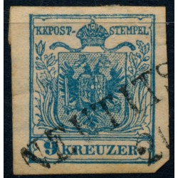 Österreich 1850 9kr, MP, Type III. (Gummiknickspuren) NEUTITSCHEIN (M)