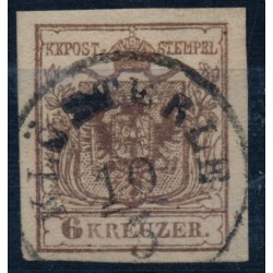 Österreich 1850 6kr, MP, Type III. KLÖSTERLE (B) Mü:70P!