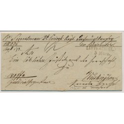 Österreich 1849 Brief (Inhalt) LEUTOMISCHL (B) nach WEISKIRCHEN.
