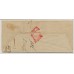 Österreich 1844 Brief (Inhalt) LANDSKRON (B) '6' Postvermerk!