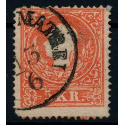 Österreich 1858 5kr, Type II. EXTREM VERZÄHNT! DEUTSCH MATREI (Tirol)