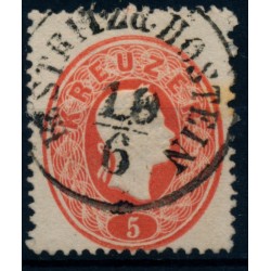 Österreich 1861 5kr, schöne Farbe! BISTRITZ a. HOSTEIN (M)