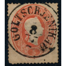 Österreich 1861 5kr, GOLTSCHJENIKAU (B)