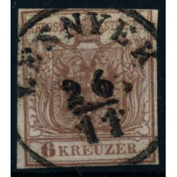 Österreich 1850 6kr LESNYEK (Sb) Müller nicht gelistet!